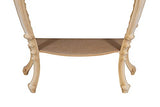 Biscottini Console Baroque 87x33x87 cm Made in Italy | Console Chambre | Table Console Bois