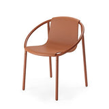 Umbra Ringo Chaise de Salle à Manger Moderne pour intérieur ou extérieur, Sierra, Métal, Terre Cuite, Marron, Taille Unique