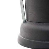 Vipp 1304 Poubelle, Acier Inoxydable, Noir, 4 l