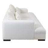 Paris Prix - Canapé Design 9 Coussins Monaco 330cm Blanc