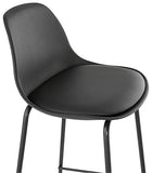 Générique Tabouret de Bar Design ESCAL Mini Black 41,5x42x86,5 cm