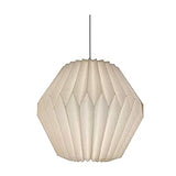 Origami Design Abat-jour en papier créatif nordique - Décoration en papier - Lanterne de plafond - Suspension murale - Décoration artistique