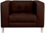 Relaxima Standing Fauteuil Fixe Bois Chocolat 97 x 89 x 71 cm