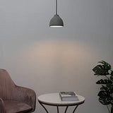 KOSILUM - Suspension béton ciment gris - Exo - Lumière Blanc Chaud Eclairage Salon Chambre Cuisine Couloir - 1 x 60W - - E27 - IP20