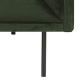 Marque Amazon - Movian Ola - Canapé 3 places, 88 x 200 x 79 cm (L x l x H), Vert foncé