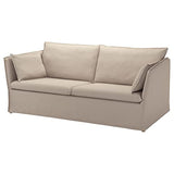 Ikea Backsälen Katorp Canapé 3 places Naturel