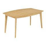 Miliboo Table à Manger Extensible scandinave en Bois Clair L150-200 Leena