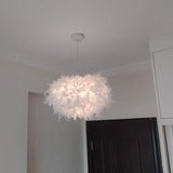 Yabag Lampes suspendues de plafond modernes nordiques chambre juvénile 45 cm