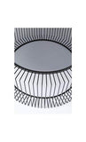 Kare Design - Table Basse métal et Verre 80cm