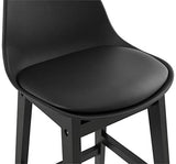 Générique Tabouret de Bar Design Turel Black 42x48x102 cm