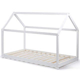 IDMarket - Lit cabane 90x190 cm Neel Blanc