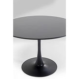 Table Schickeria 110cm Noire Kare Design