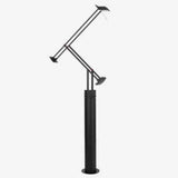 Artemide A009010+A087700 Lampe sur Pied, Noir, 78 x 66 x 11 cm