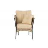 Paris Prix - Fauteuil Lounge Design pipano 78cm Beige