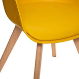 Fauteuil Baya - Jaune Ocre - Atmosphera créateur d'intérieur