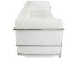 Famous-Design LC2 Le Corbusier 3 Places - Blanc