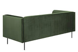 Marque Amazon - Movian Ola - Canapé 3 places, 88 x 200 x 79 cm (L x l x H), Vert foncé