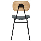Atmosphera Chaise Style écolier Grise Ataki