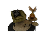 HSM Collection Fauteuil Chester - Vert Olive Adore 16 72 * 71 * 80