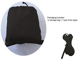 EZCAMP Hamac avec Franges pour 2 Personne en Toile Respirante Taille 200x150cm