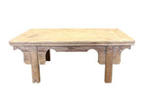 Luxury-Park Asia la Chine Table Basse Antique env. 120 Ans Bois Naturel