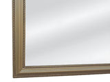 Vente-unique - Miroir Style Vintage en Bois de Paulownia Heloise - L. 80 x H. 110 cm - Doré Effet Laiton