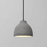 KOSILUM - Suspension béton ciment gris - Exo - Lumière Blanc Chaud Eclairage Salon Chambre Cuisine Couloir - 1 x 60W - - E27 - IP20
