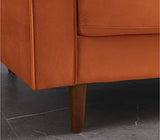 Rubeza Scott 1807CC250483 Canapé 3 places Orange
