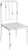 Better Best & 1402042-Chaise de Jardin avec Dossier à barreaux-Blanc