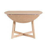 Kave Home - Table Extensible Maryse 70 (120) x 75 cm Finition en chêne