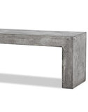 Banc - Meuble TV en béton - Salon et Jardin - Design épuré Contemporain loft