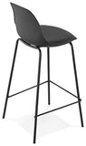 Générique Tabouret de Bar Design ESCAL Mini Black 41,5x42x86,5 cm