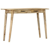 vidaXL Table Console Table d'Entrée Table de Salon Table de Couloir Meuble de Salon Meuble de Couloir Maison 115x40x75 cm Bois de Manguier Massif