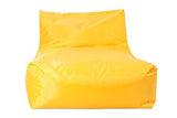 roomox Pouf Relax Lounge l’Original – Pouf géant pour intérieur et extérieur 100 x 70 x 65 cm,avec Housse Jaune résistante à l’Eau.
