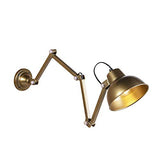 QAZQA avon - Applique murale avec bras flexible Industriel - 1 lumière - L 17 mm - Cuivre - Rustique - Éclairage intérieur - Salon I Chambre