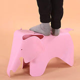 GWDJ Tabouret, Tabouret en Plastique, Tabouret D'éléphant pour Enfants, Tabouret de Jardin D'enfants, Tabouret Parent-enfant, Banquette de Canapé, pour Chambre À Coucher, Salon, 7 Couleurs Repose-pied