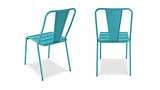 Oviala Chaise de Jardin en métal, Dieppe