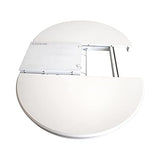 Arteferretto Made in Italy Table laquée Ronde avec allonge - diamètre 120 cm