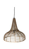 HSM Collection BG100552 Lampe à suspension, Gris Koboo, ø50x48