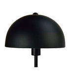 Lampe à Poser Champignon Métal Noir