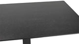 Générique Table à Diner Design JAKADI Black 70x150x75 cm