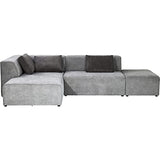 Canapé Infinity Antique Ottoman gauche gris Kare Design