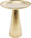 Kare 83466 Plateau Uno Table d'appoint en Laiton Doré Taille Unique 45 cm