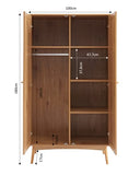 BAÏTA INES Armoire, 100cm