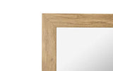 BD ART Miroir sur Pied Rectangulaire Shabby, Couleur Chêne 36 x 156 cm