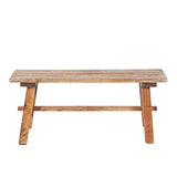 DESIGN DELIGHTS Anzio 90 Banc en Bois recyclé Pliable 90 x 39 x 26 cm