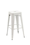 Duhome Tabouret de Bar en métal/Fer Blanc empilable Design Industriel sélection de Couleur 665D