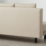 Ikea Canapé clic-clac 3 places ASARUM Beige