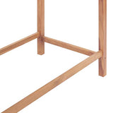 Festnight Table de Bar de Jardin Table de Jardin en Bois Table Extérieur Table de Salle à Manger Table de Terrasse 120 x 65 x 110 cm