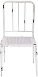 Better Best & 1402042-Chaise de Jardin avec Dossier à barreaux-Blanc